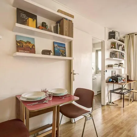 Rue Saint-maur 1-bed Balcony And View * Parigi